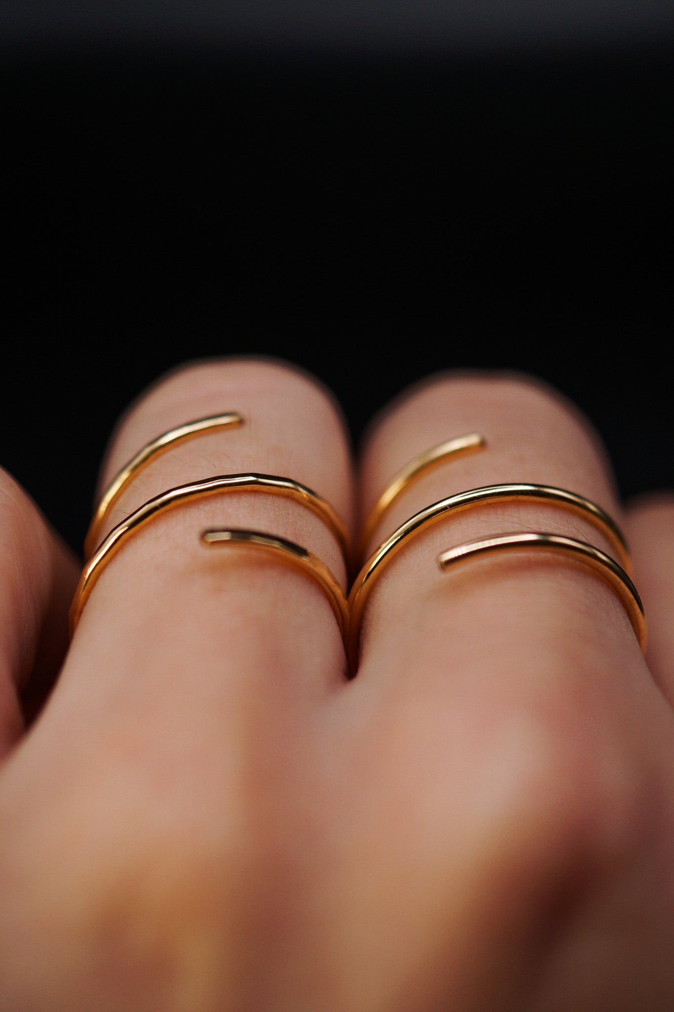 Helix Ring, 14K Gold Fill