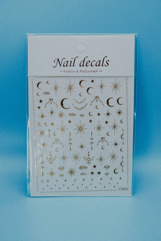 Celestial Nail Decals