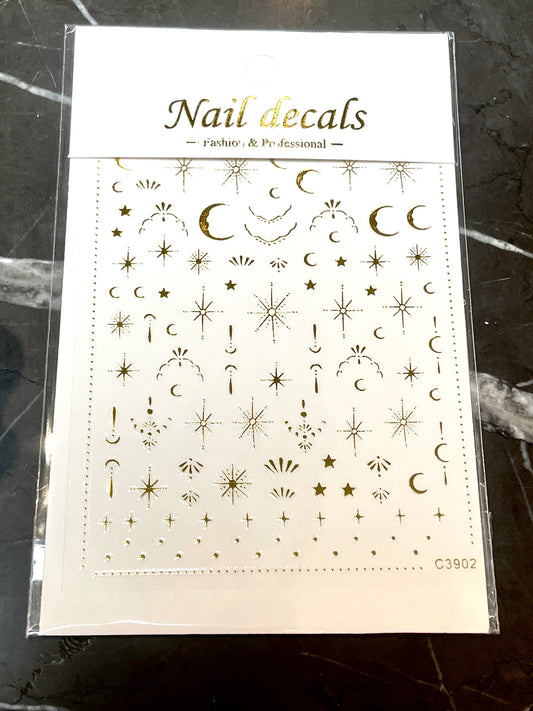 Celestial Nail Decals