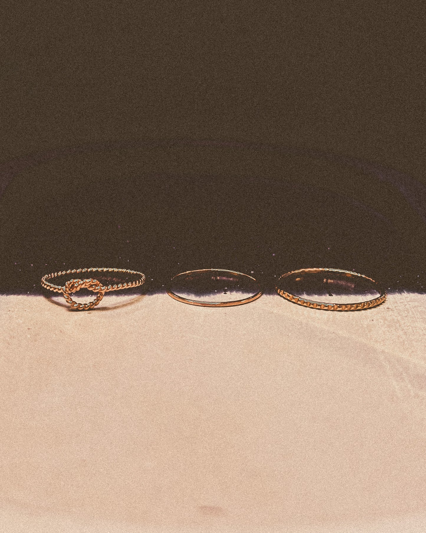 The Kasey Set of 3 Stacking Rings