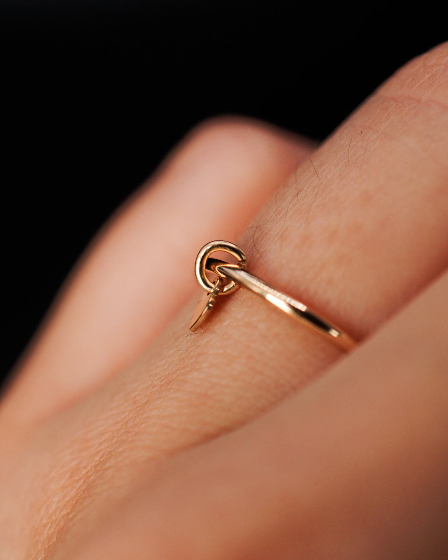 Lover Charm Ring, Gold or Silver