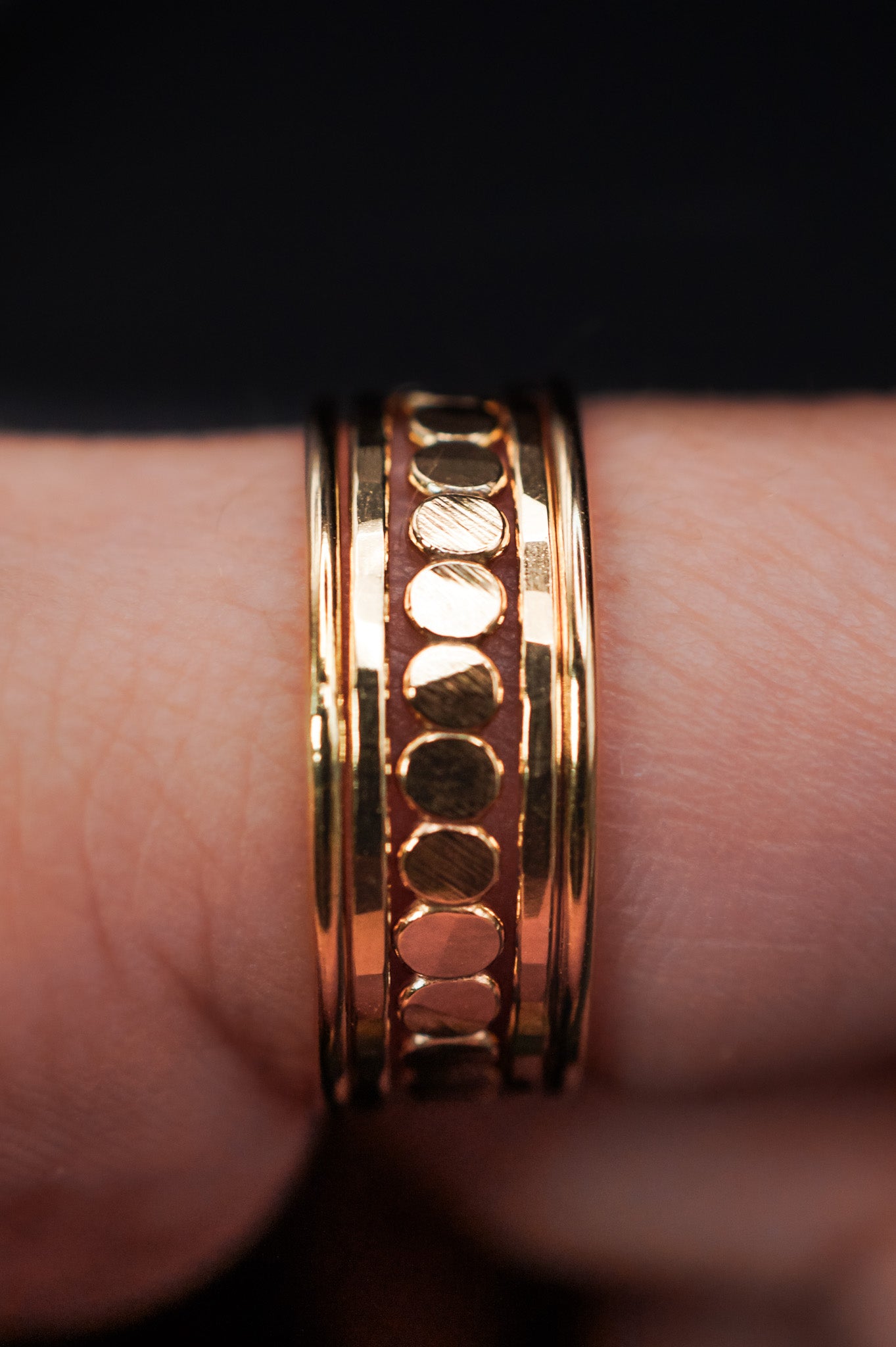 The Classic Bead Set of 5 Stacking Rings, Gold Fill, Rose Gold Fill or Sterling Silver