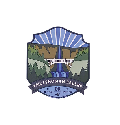 Multnomah Falls Vinyl Sticker