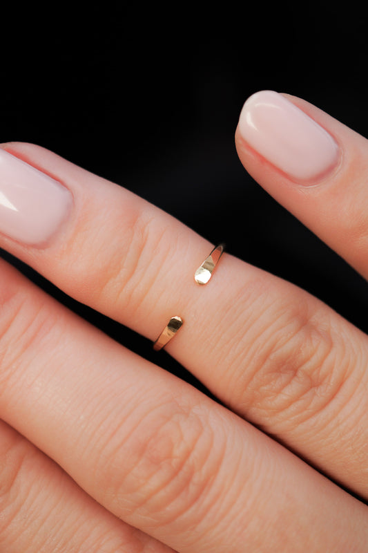 Open Stacker Ring, 14K Gold Fill