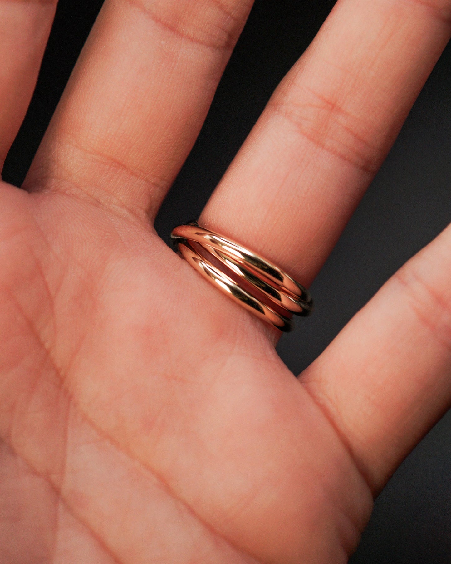 Open Spiral Ring, Sterling Silver