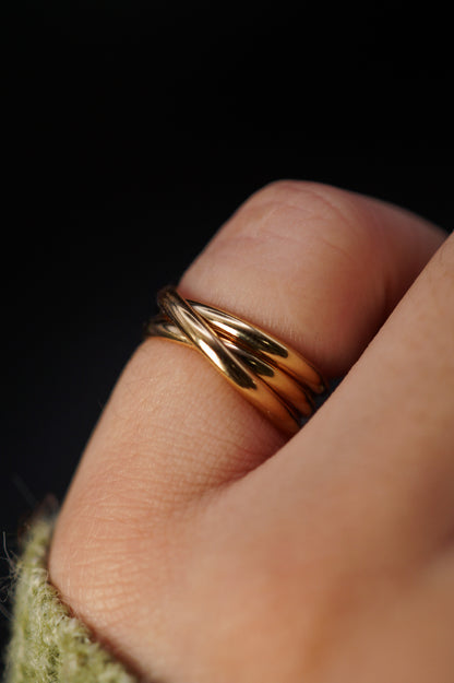 Overlap Ring, 14K Gold Fill