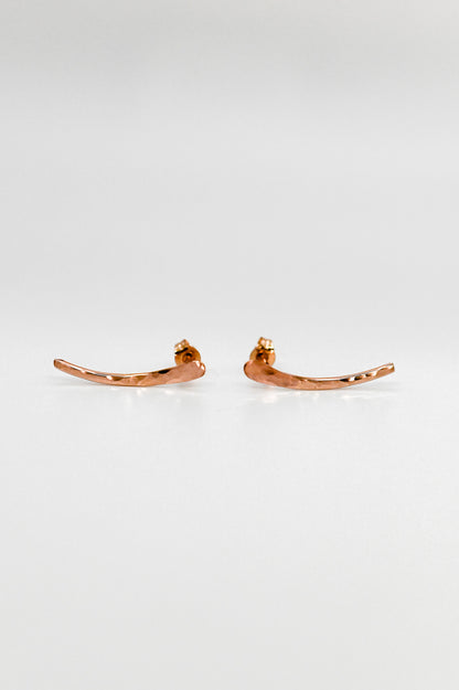 Ear Climber Earring, Gold Fill, Rose Gold Fill, or Sterling Silver