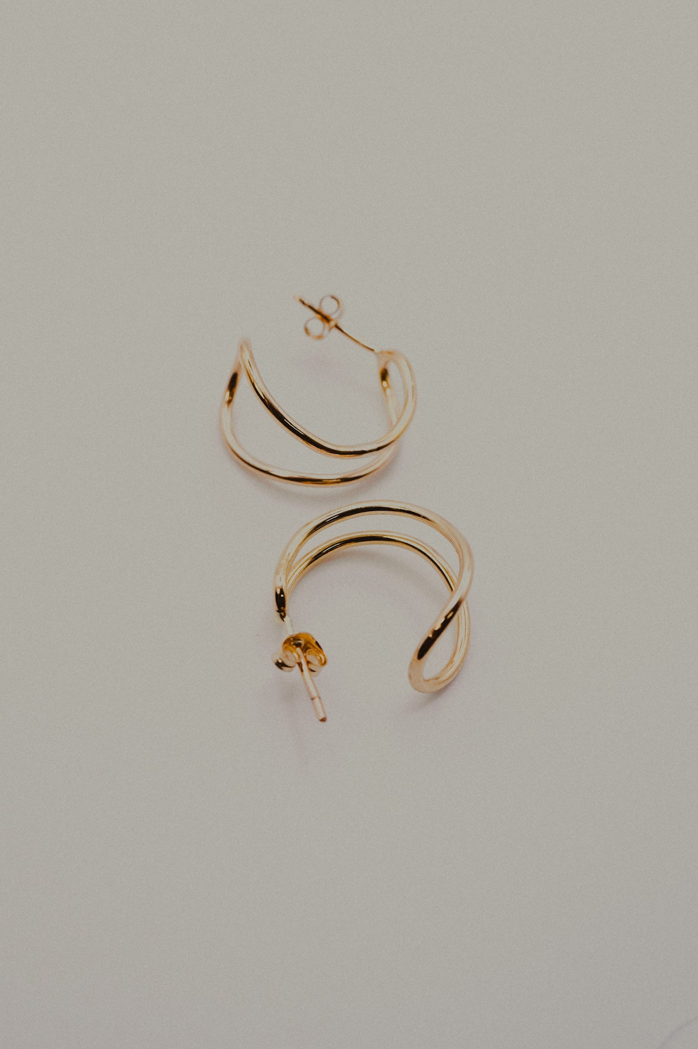 Petal Hoops in 14K Gold Fill, Rose Gold Fill or Sterling Silver