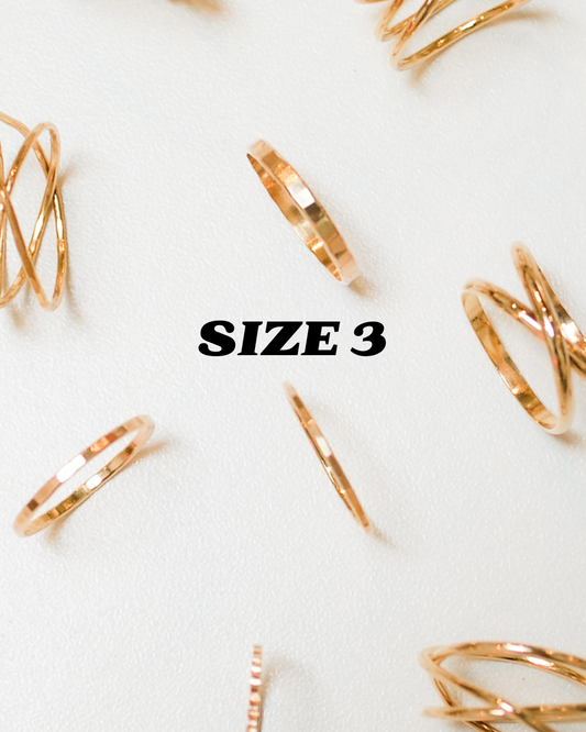 SIZE 3 | Solid | Ready To Ship