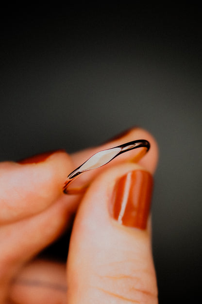 Signet Ring, 14K Rose Gold Fill