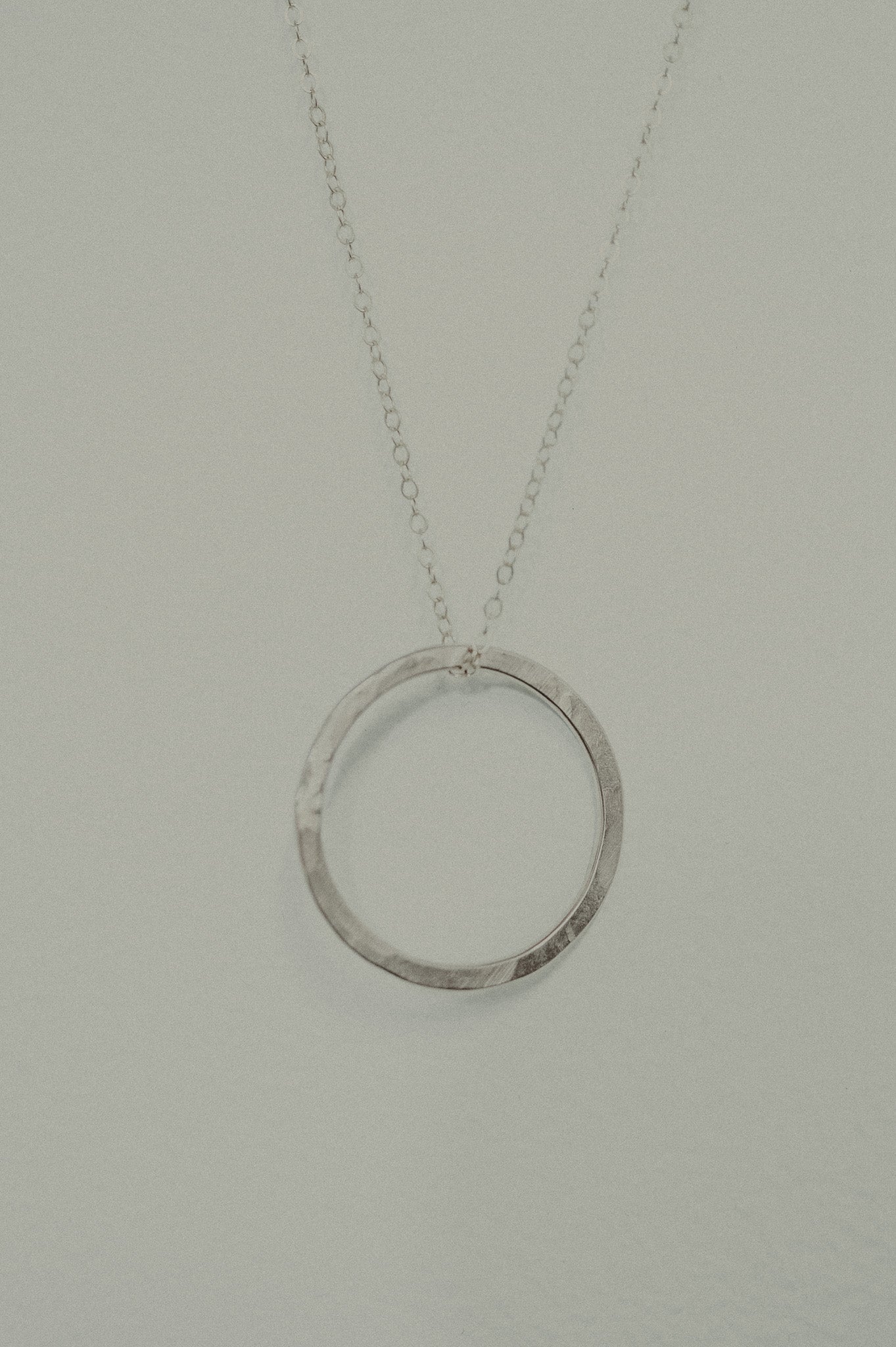 Small Open Circle Pendant