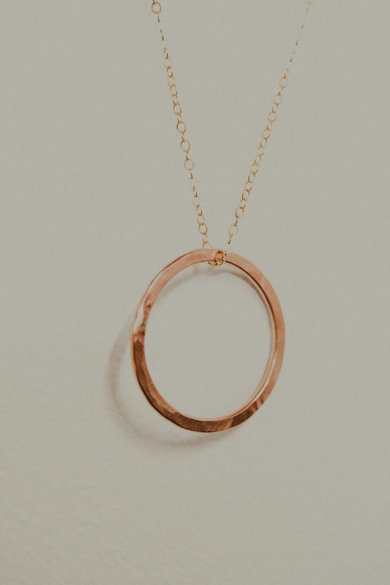 Small Open Circle Pendant