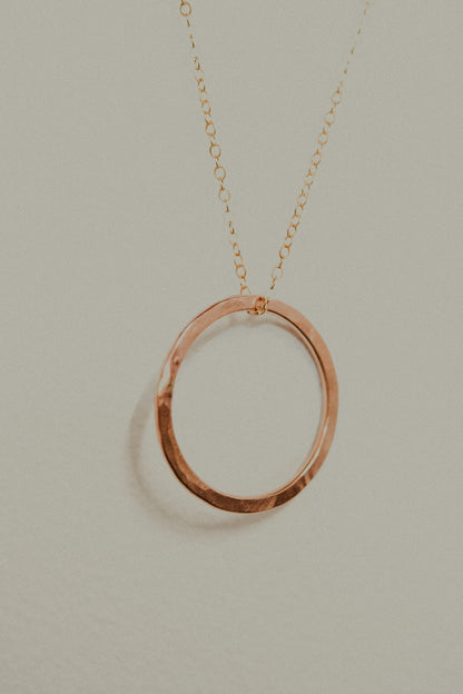 Small Open Circle Pendant