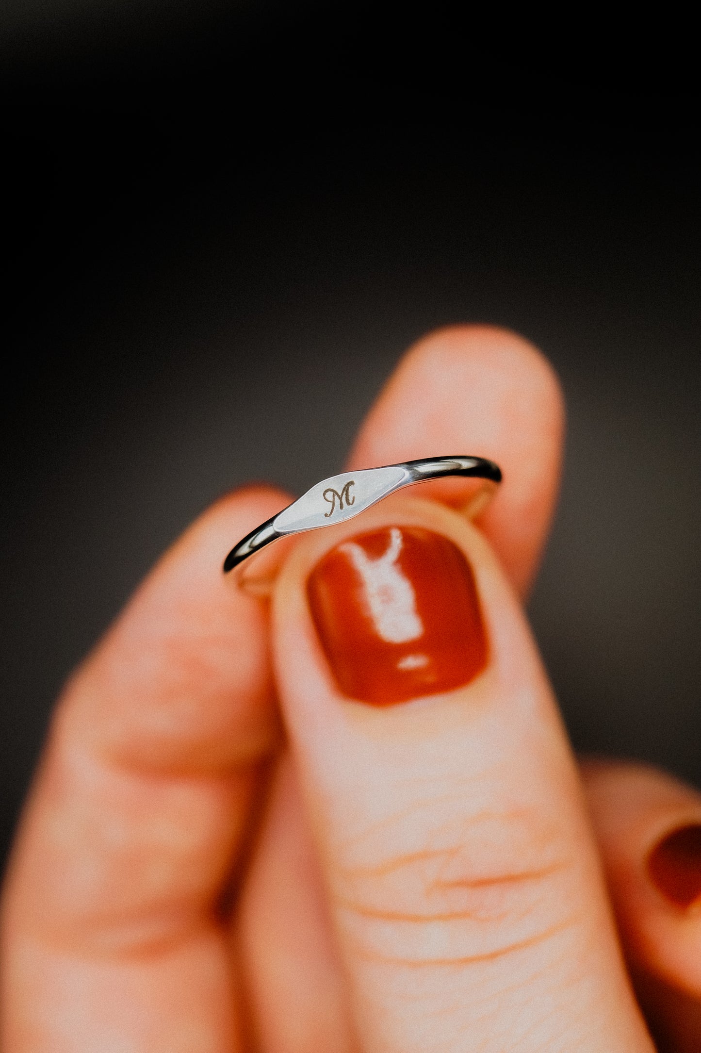 Signet Ring, Sterling Silver