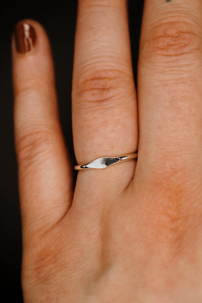 Signet Ring, Sterling Silver