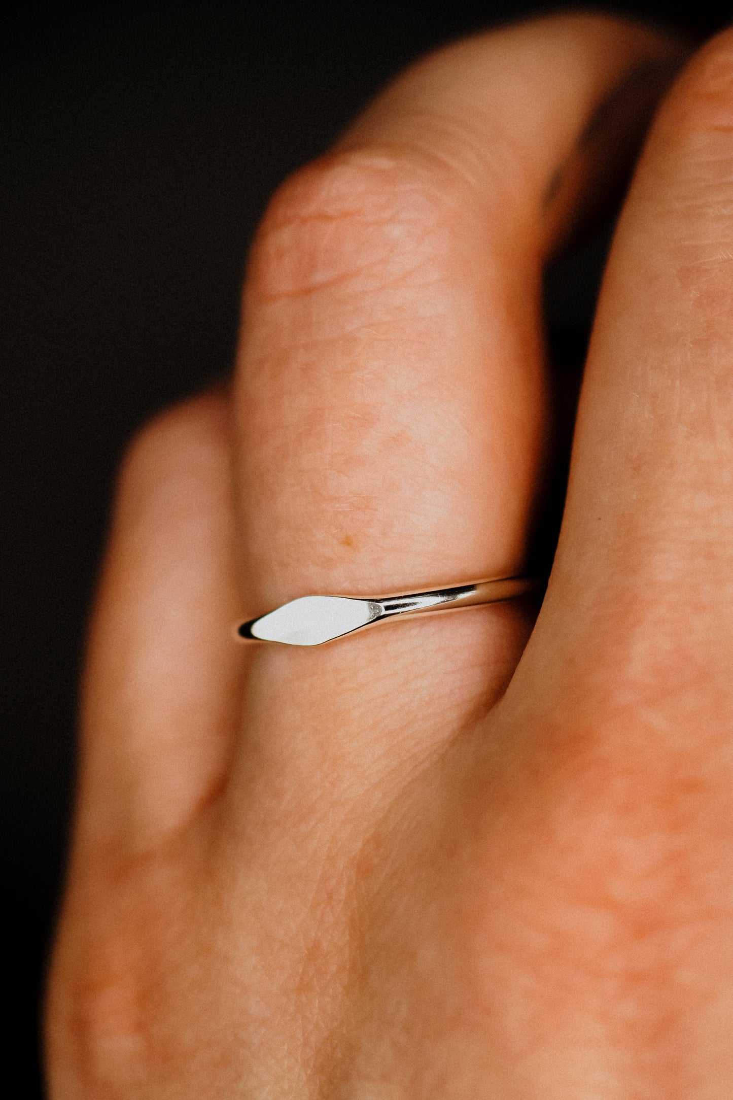 Signet Ring, Sterling Silver