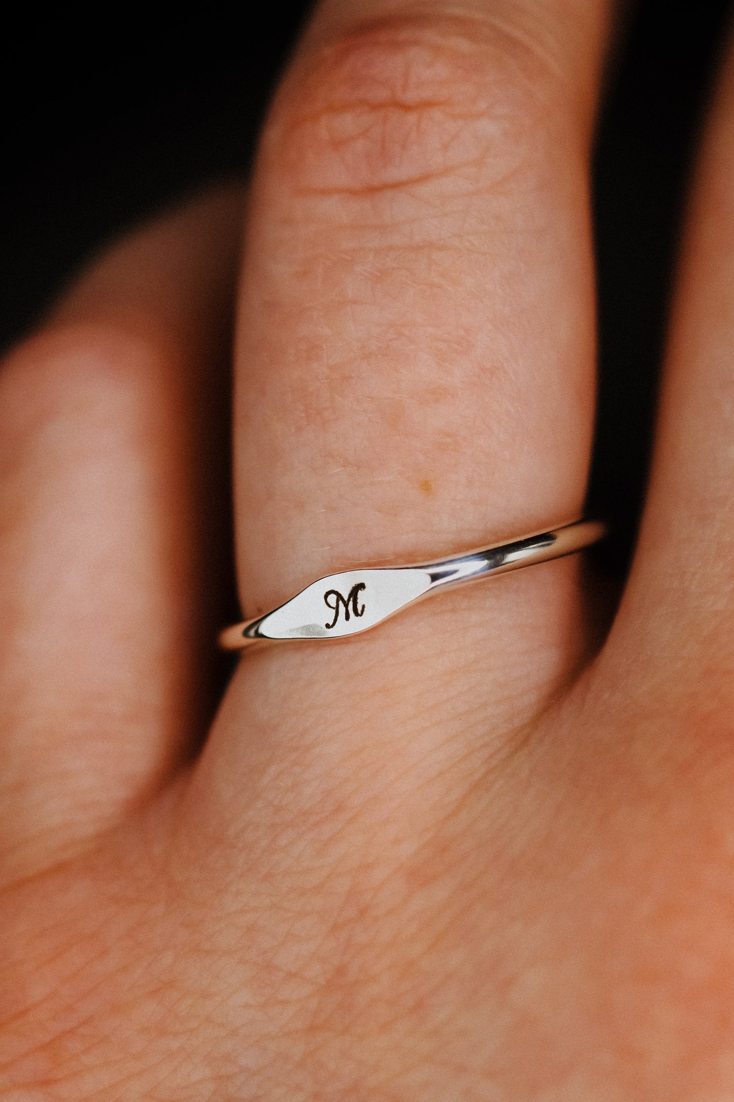 Signet Ring, Sterling Silver