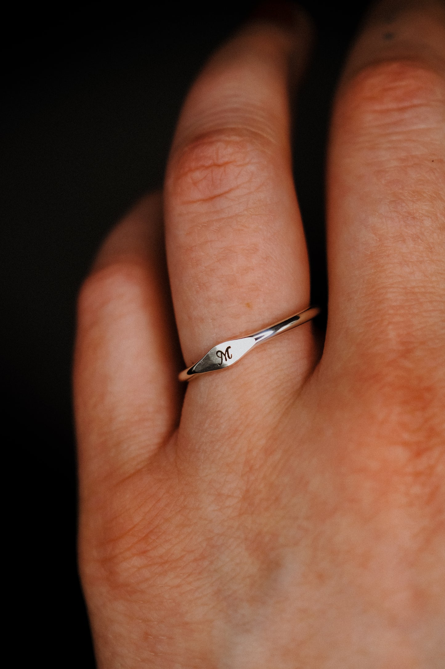 Signet Ring, Sterling Silver