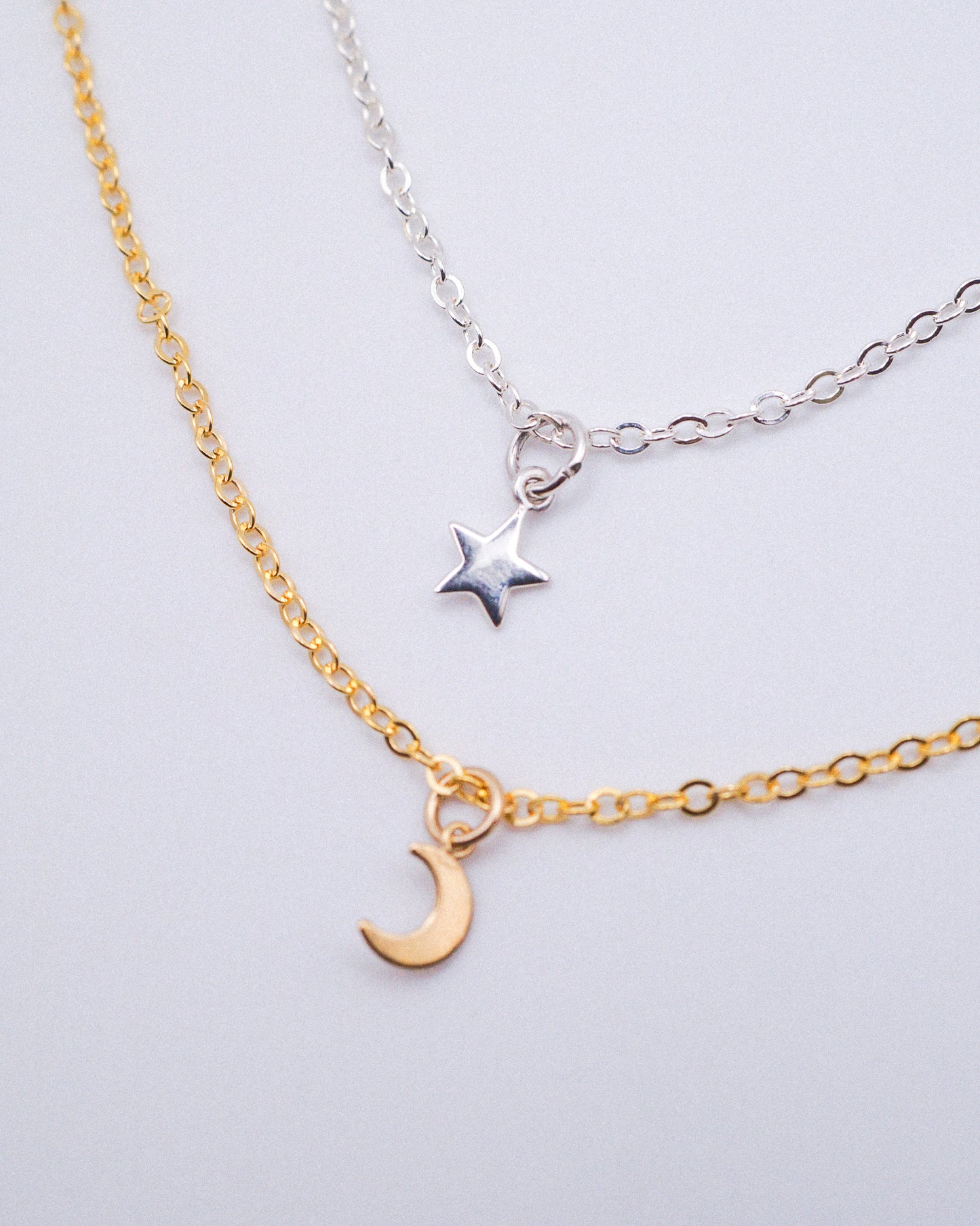 Tiny Star Charm, Sterling Silver