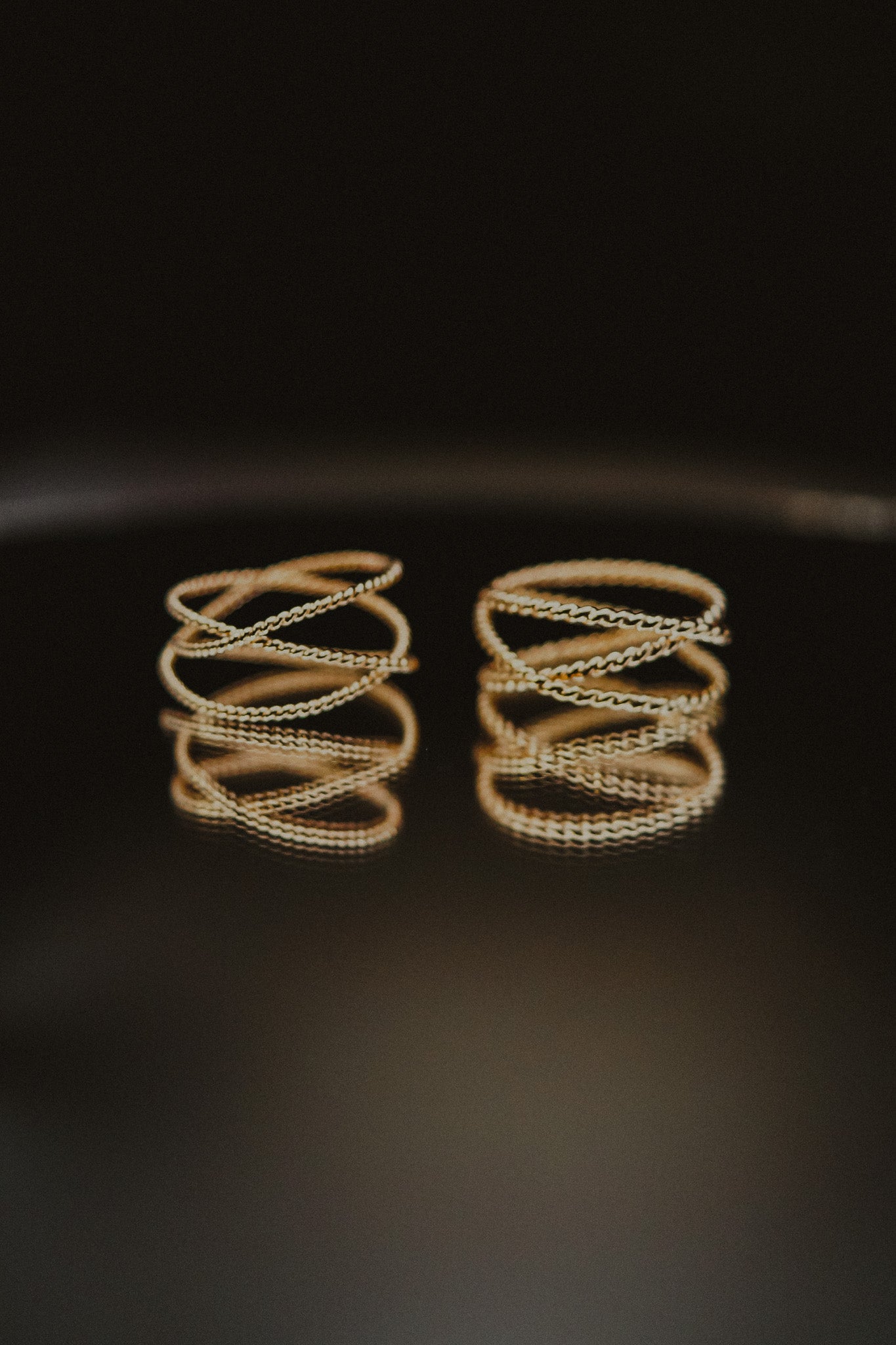 Twist Wraparound Ring, 14K Gold Fill