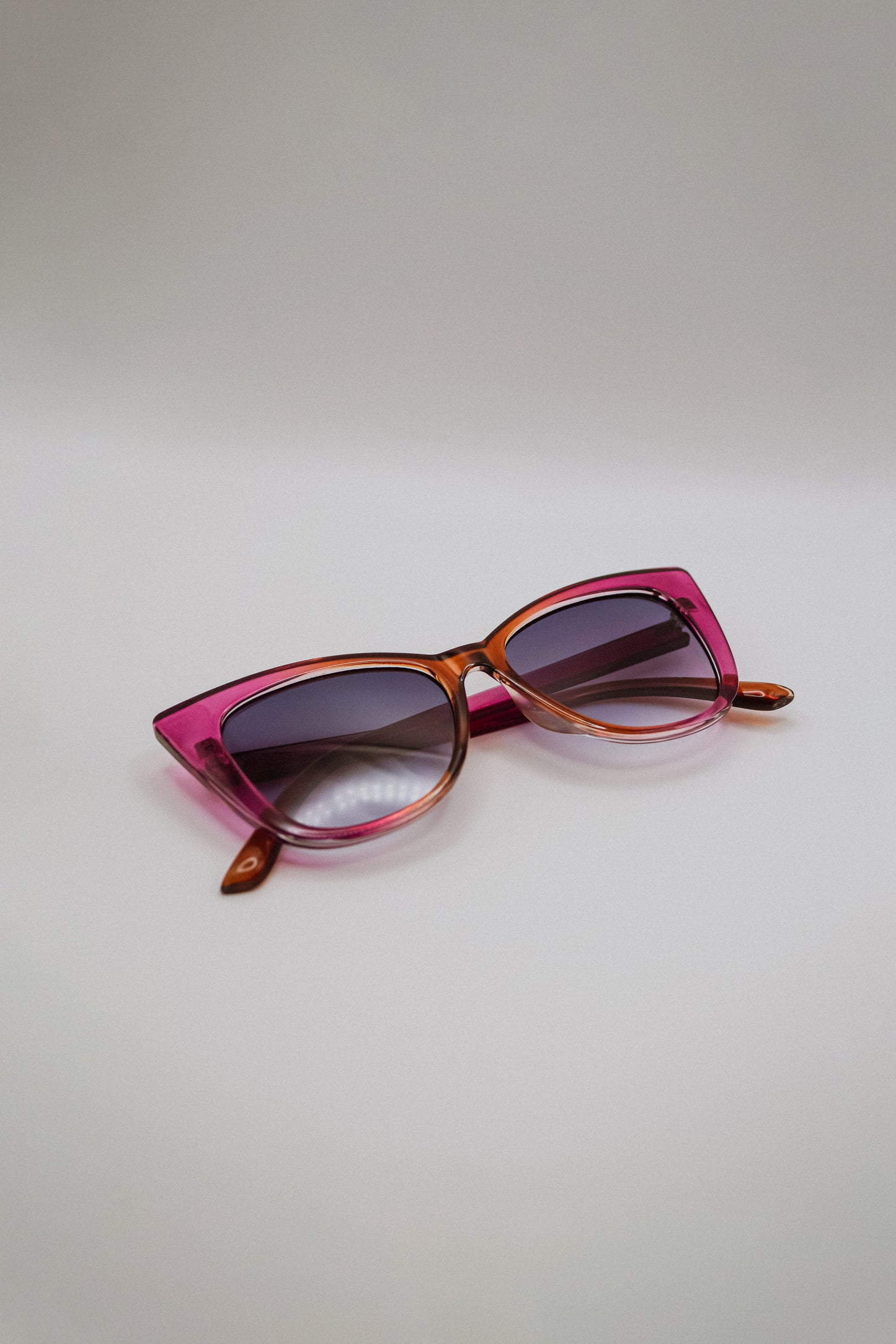Big Purple Sunglasses