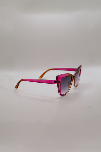 Big Purple Sunglasses