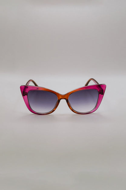 Big Purple Sunglasses