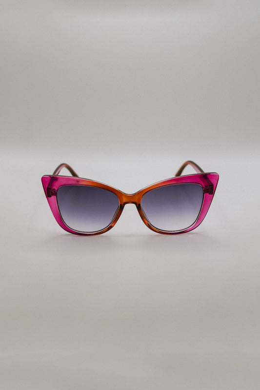 Big Purple Sunglasses