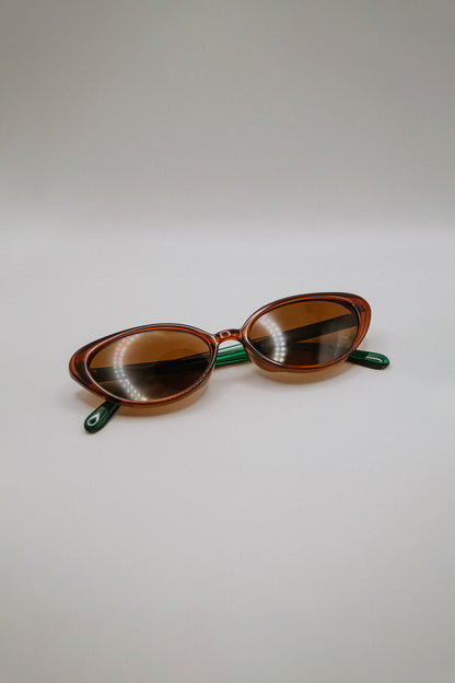 Two Toned Cat-Eye Sunglasses