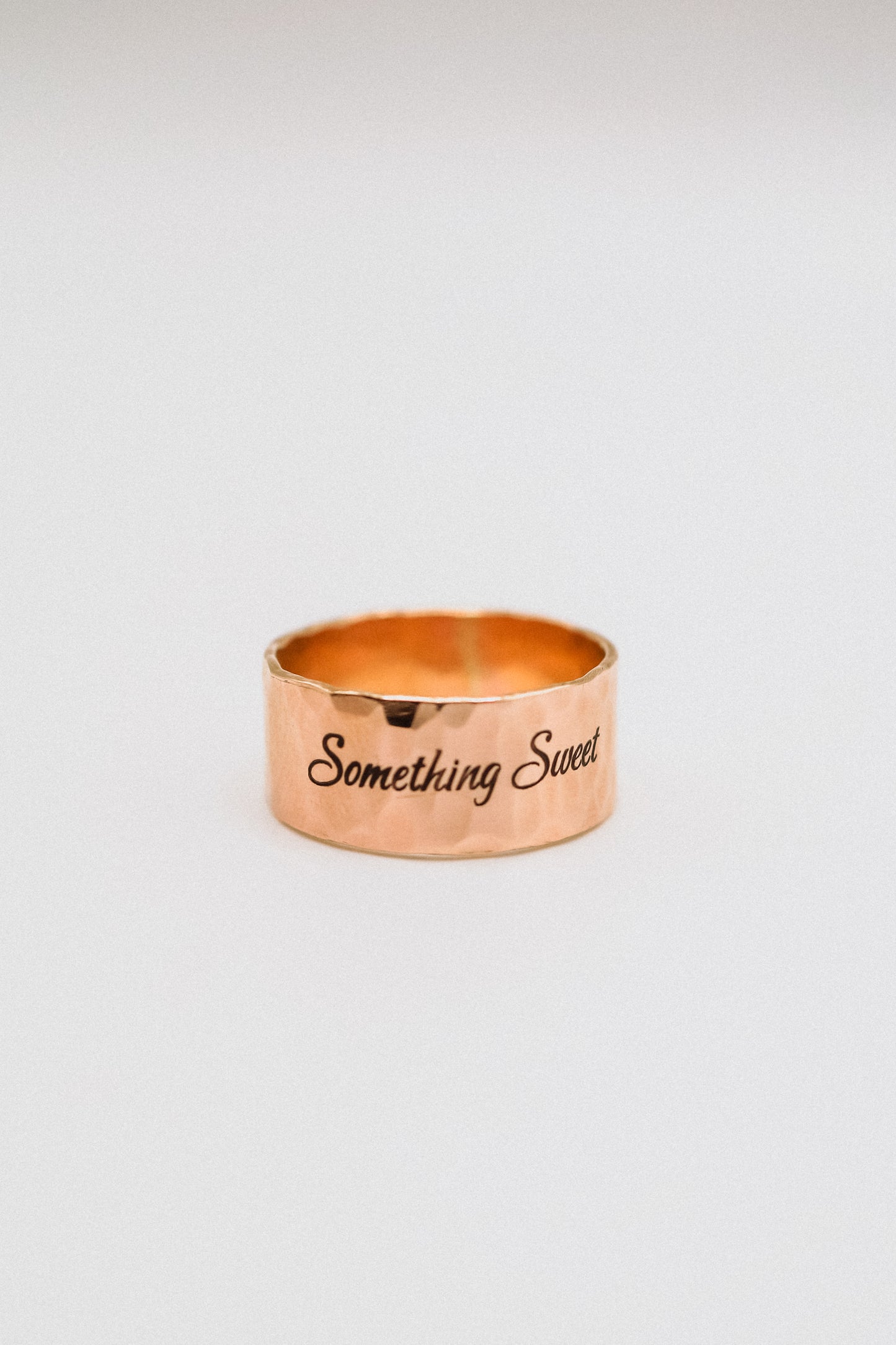 Wide Band, 14K Rose Gold Fill
