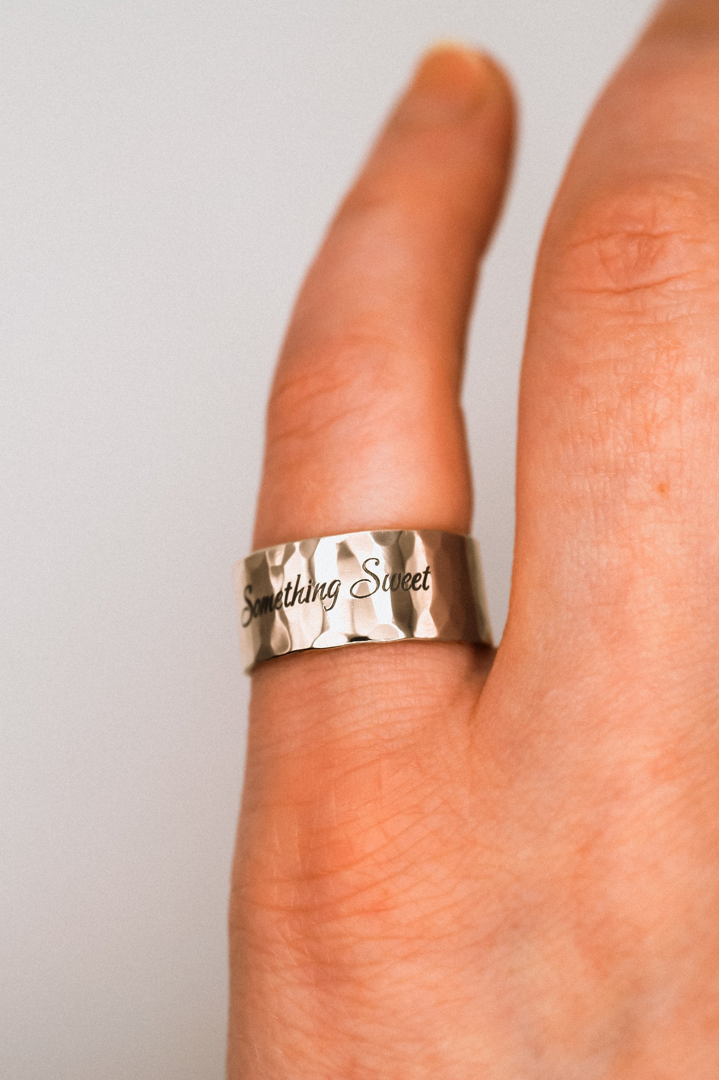 Wide Band, Sterling Silver