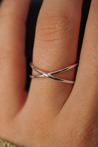 X-Ring, Sterling Silver