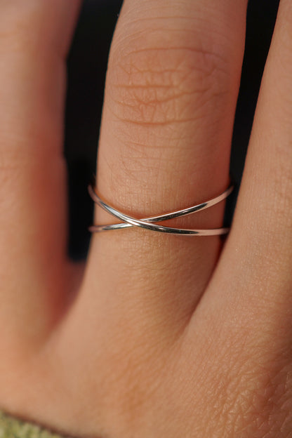 X-Ring, Sterling Silver