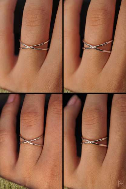 X-Ring, Sterling Silver