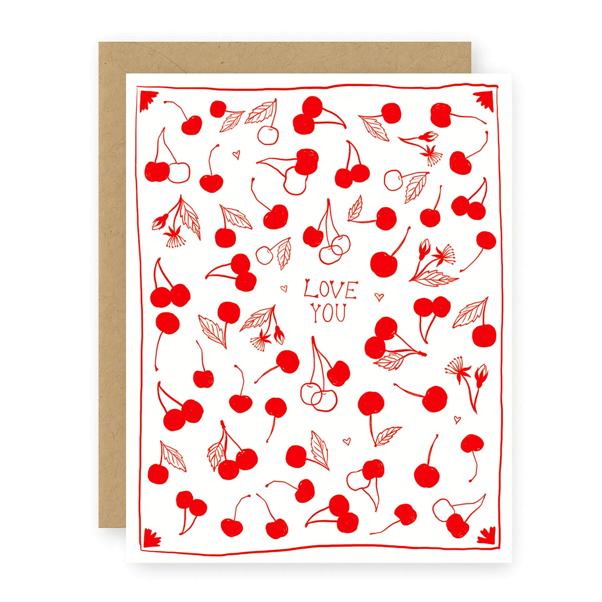 Cherry Love You Greeting Card