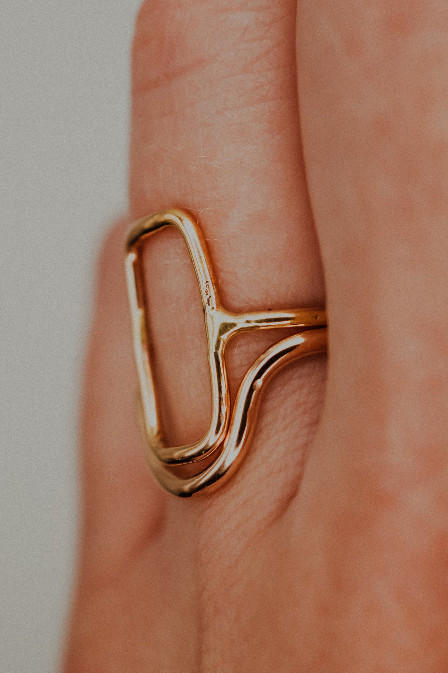 Arc Ring, 14K Gold Fill