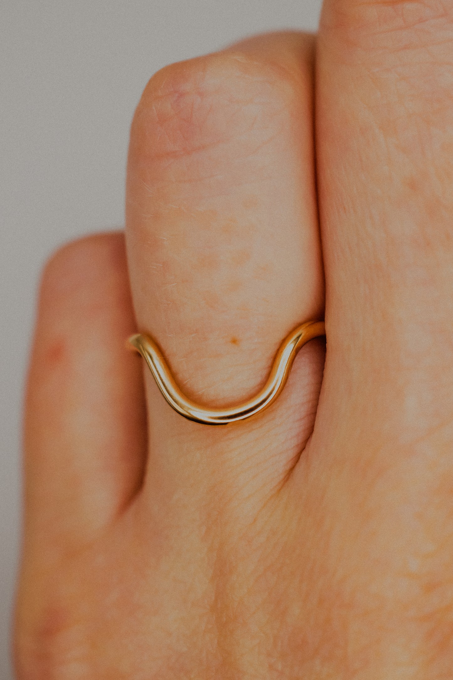 Arc Ring, 14K Gold Fill