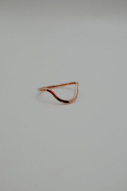 Arc Ring, 14K Rose Gold Fill