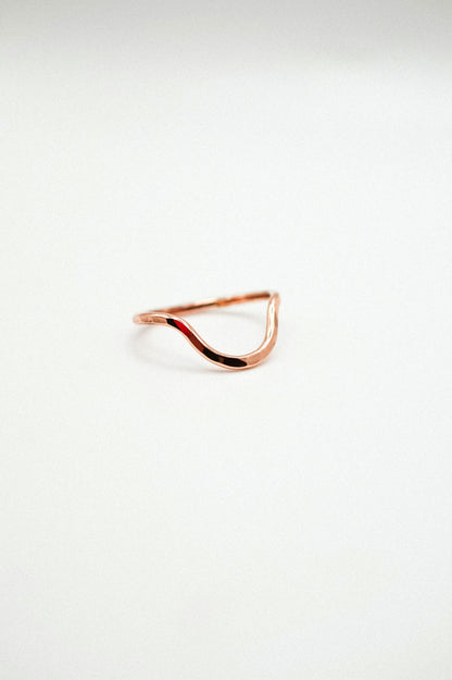 Arc Ring, 14K Rose Gold Fill
