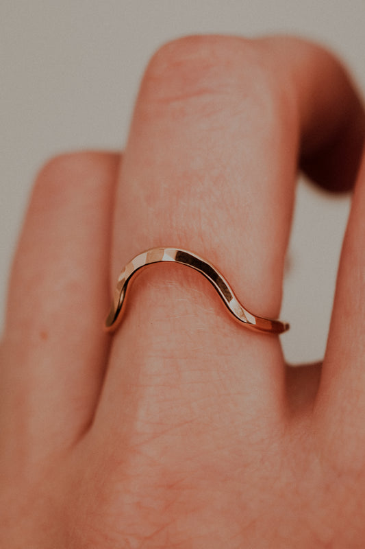 Arc Ring, 14K Rose Gold Fill