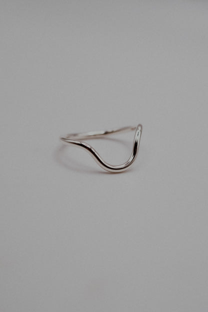 Arc Ring, Sterling Silver