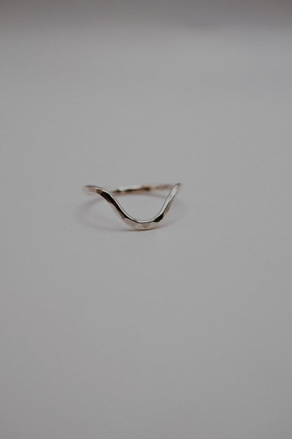 Arc Ring, Sterling Silver