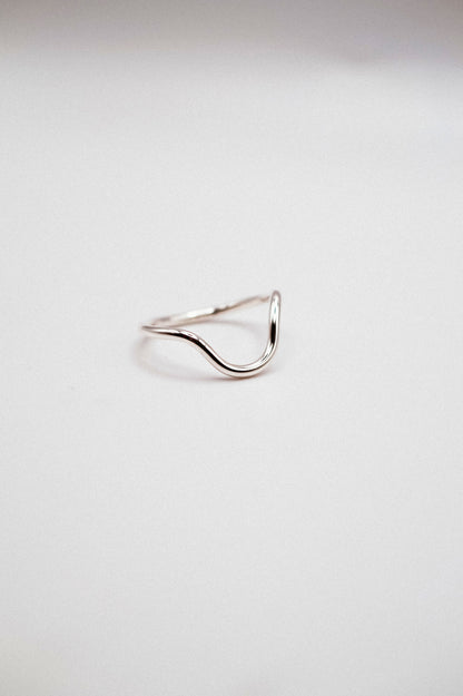 Arc Ring, Sterling Silver