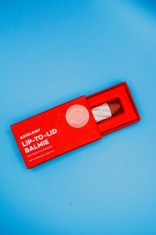 Cinnamon Lip-to-Lid Balmie
