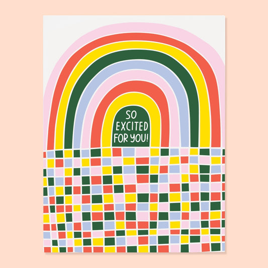 So Excited For You Greeting Card