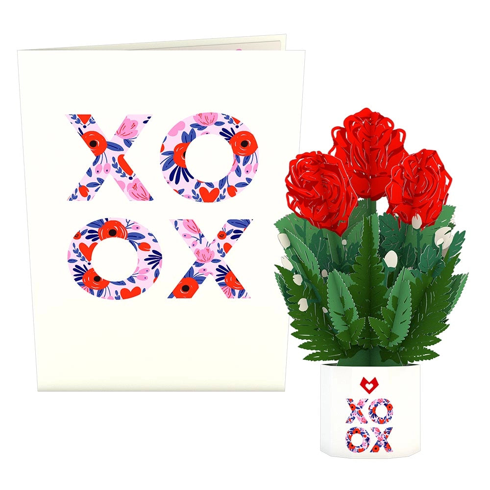 XOXO Pop Up Card