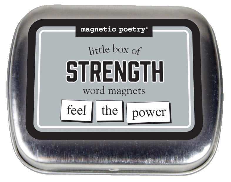 Little Box of Words Magnet Poetry Kit