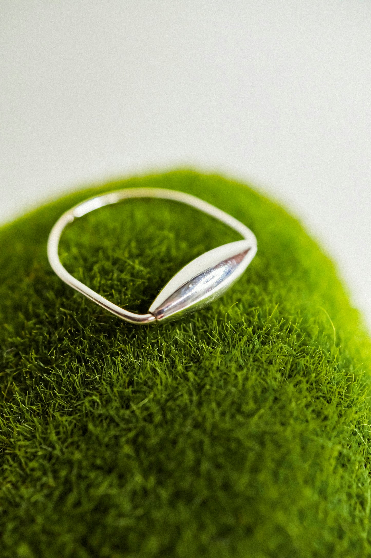 Baguette Spinner Ring Set of 2, Sterling Silver