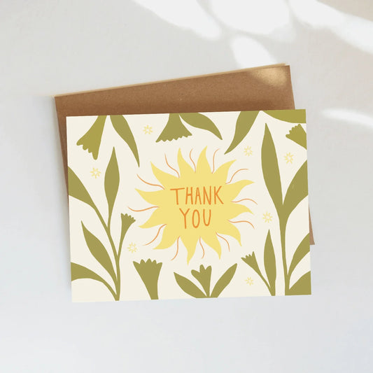 Thank You Dandelion Greeting Card