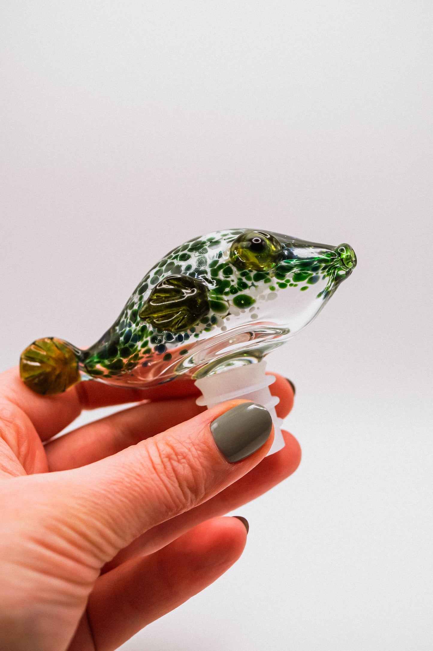 Glass Wine Bottle Stopper